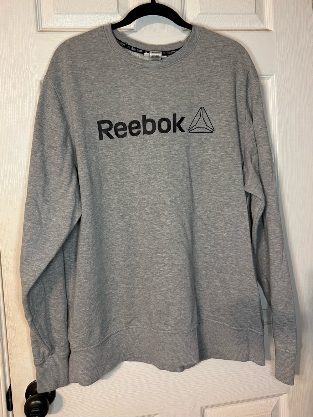 Reebok Grey Crewneck Sweatshirt — XL